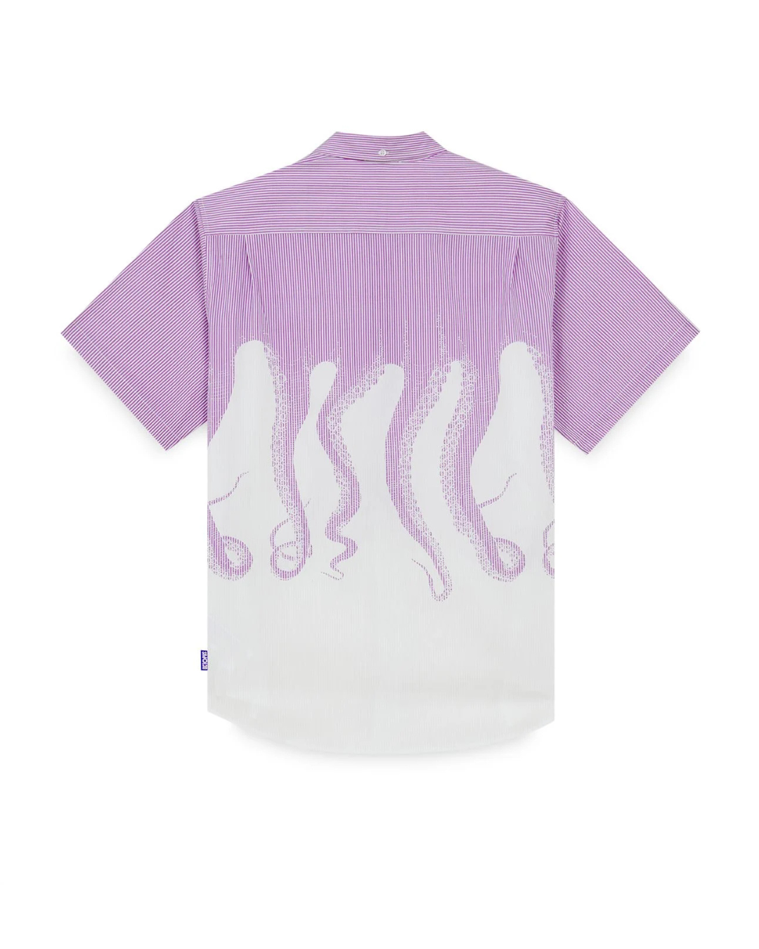 Octopus - Striped SS Shirt - Purple