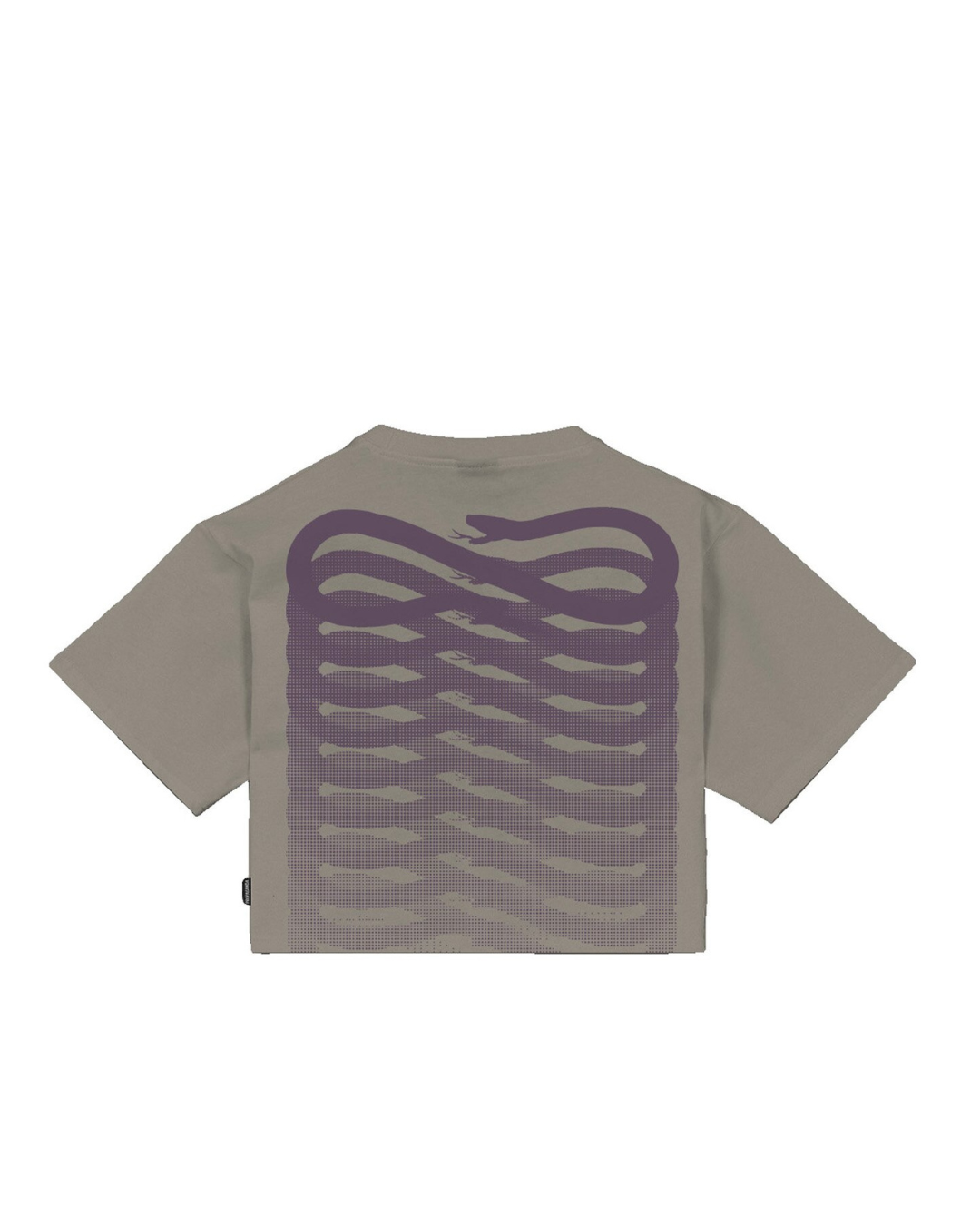 Propaganda - Cropped T-Shirt M/M Ribs Woman - Sand