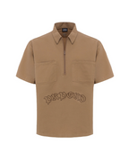 Propaganda - Halfzip Shirt M/M Capital - Beige