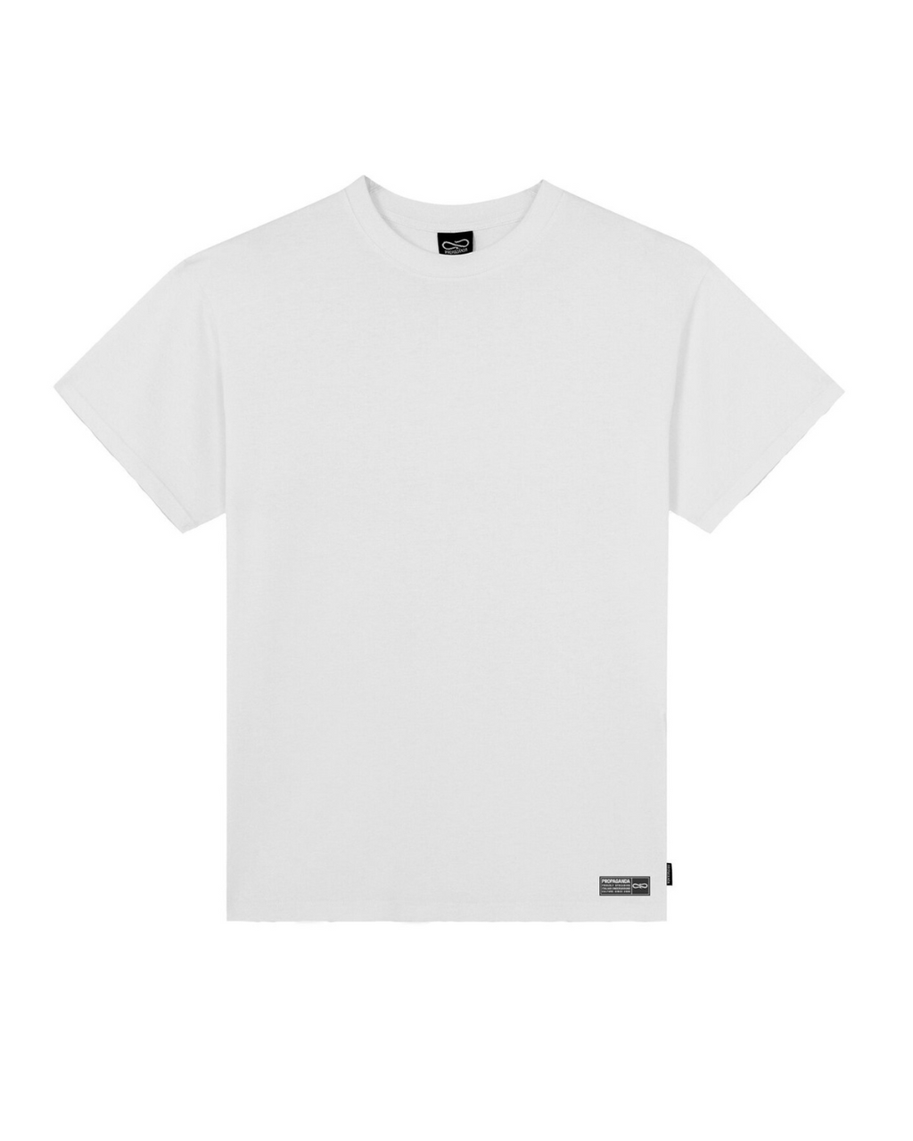 Propaganda - S/S Label Bicolor T-Shirt - White