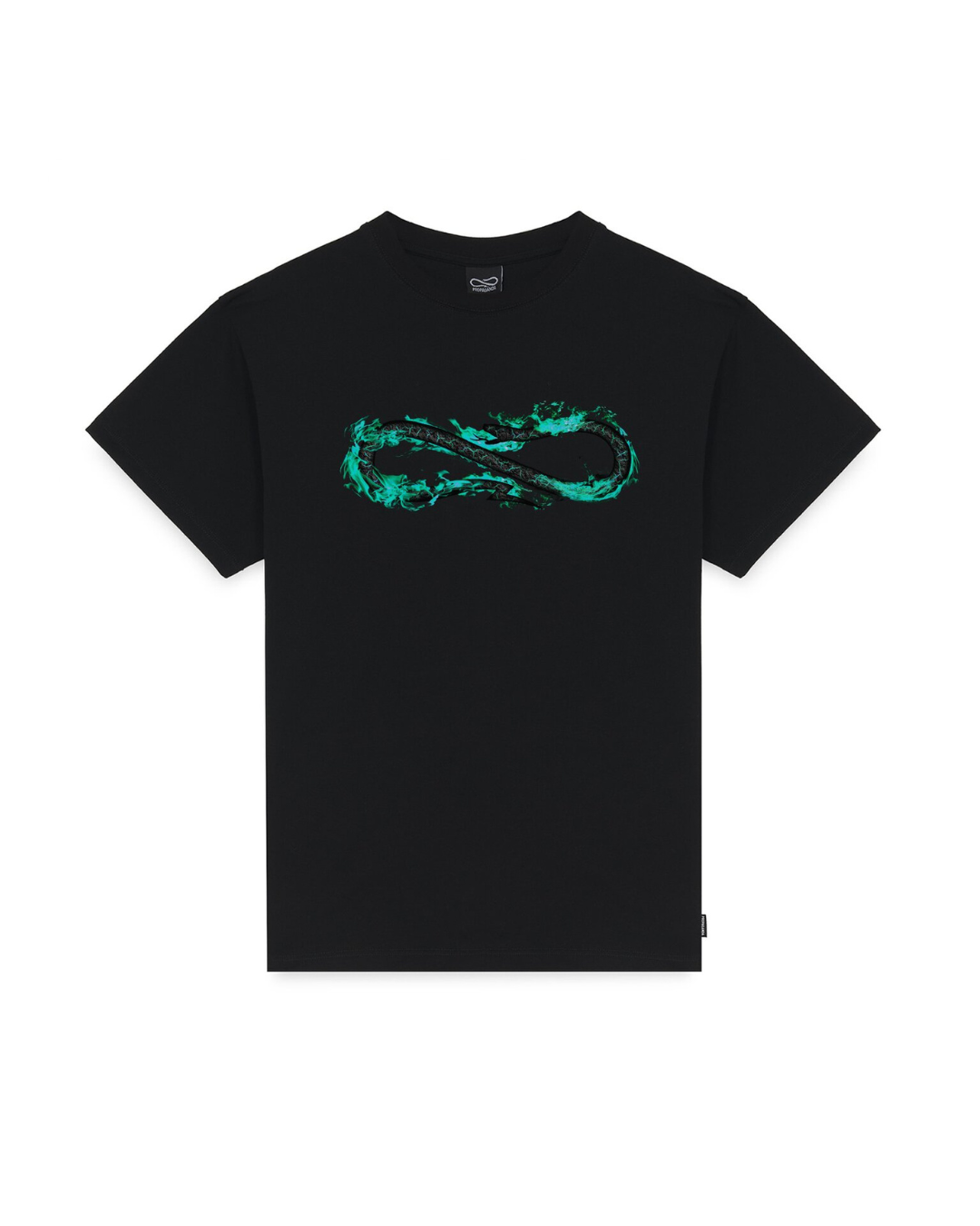 Propaganda - T-Shirt M/M Logo Fire - Nero