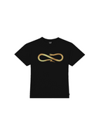 Propaganda - Gold Woman Logo M/S T-Shirt - Black