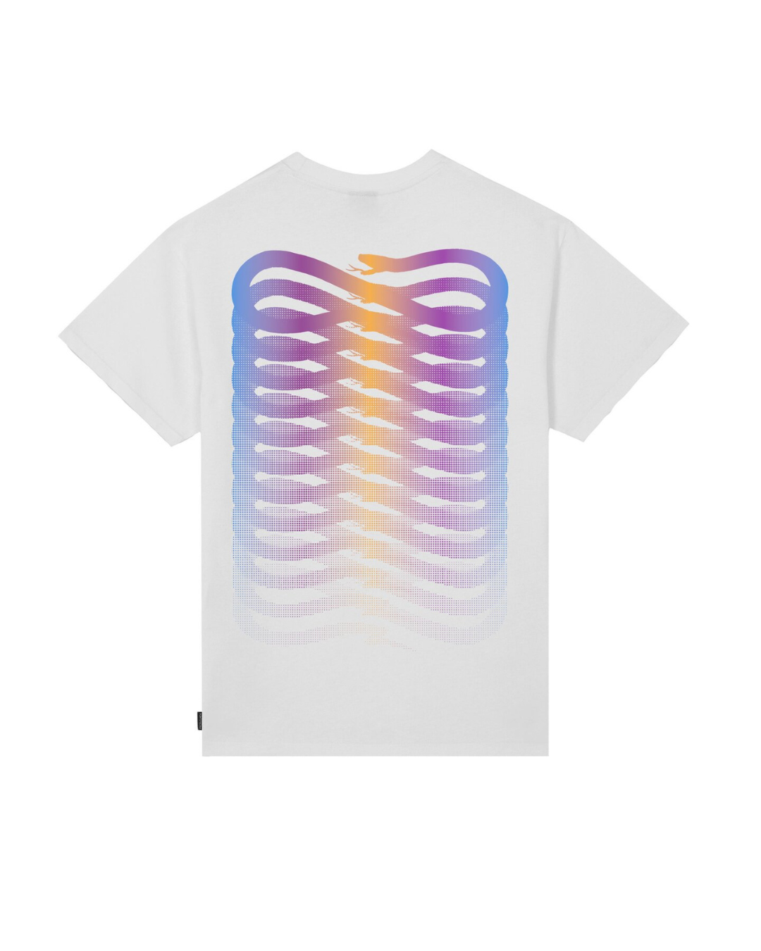 Propaganda - T-Shirt M/M Ribs Gradient - Bianco