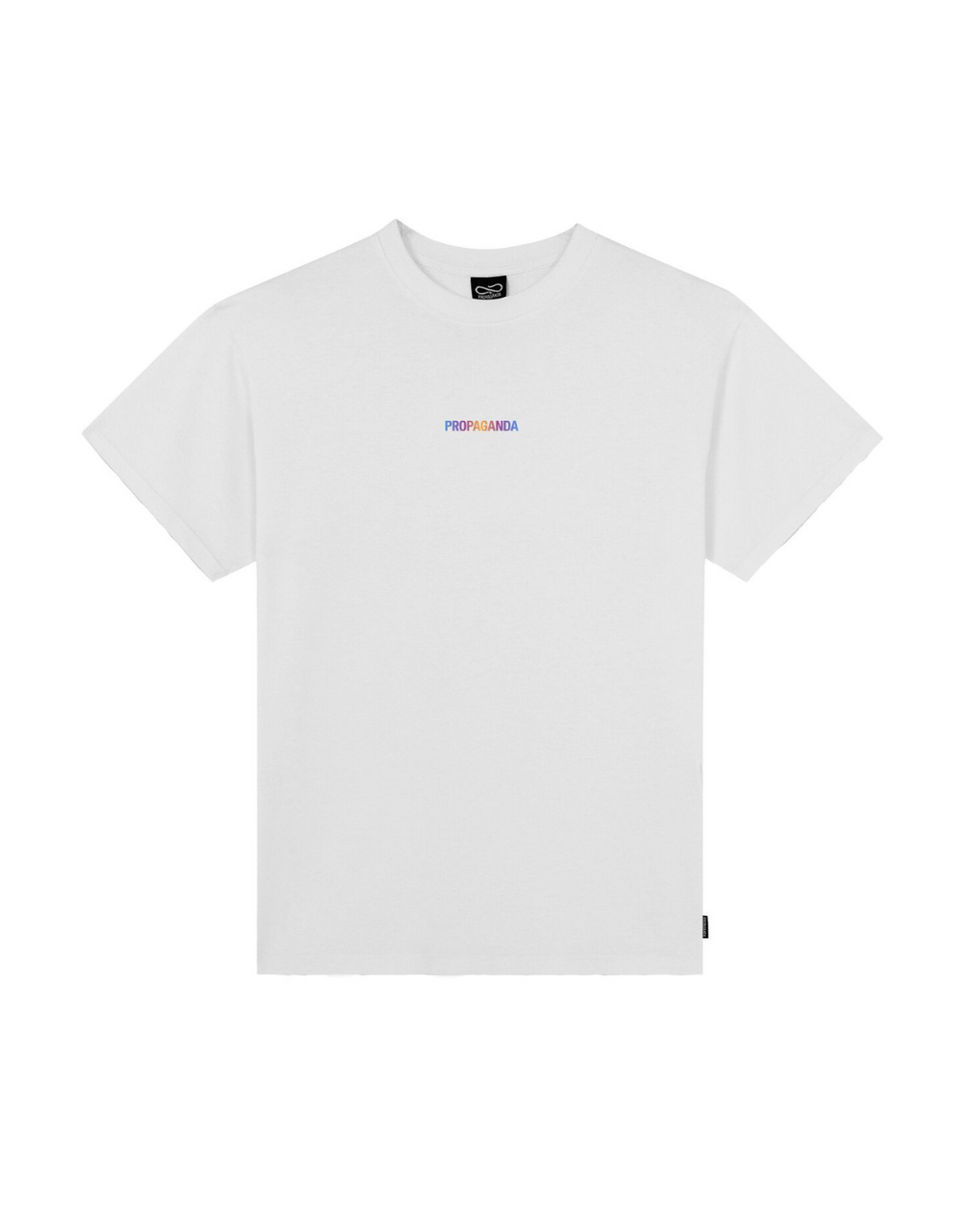 Propaganda - T-Shirt M/M Ribs Gradient - Bianco