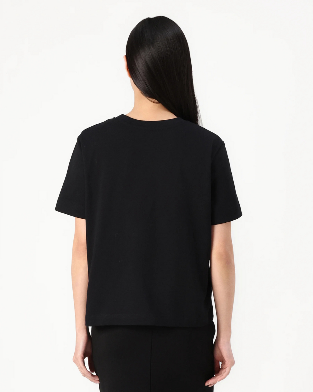 Selected Femme - Slfessential SS Boxy Tee - Black