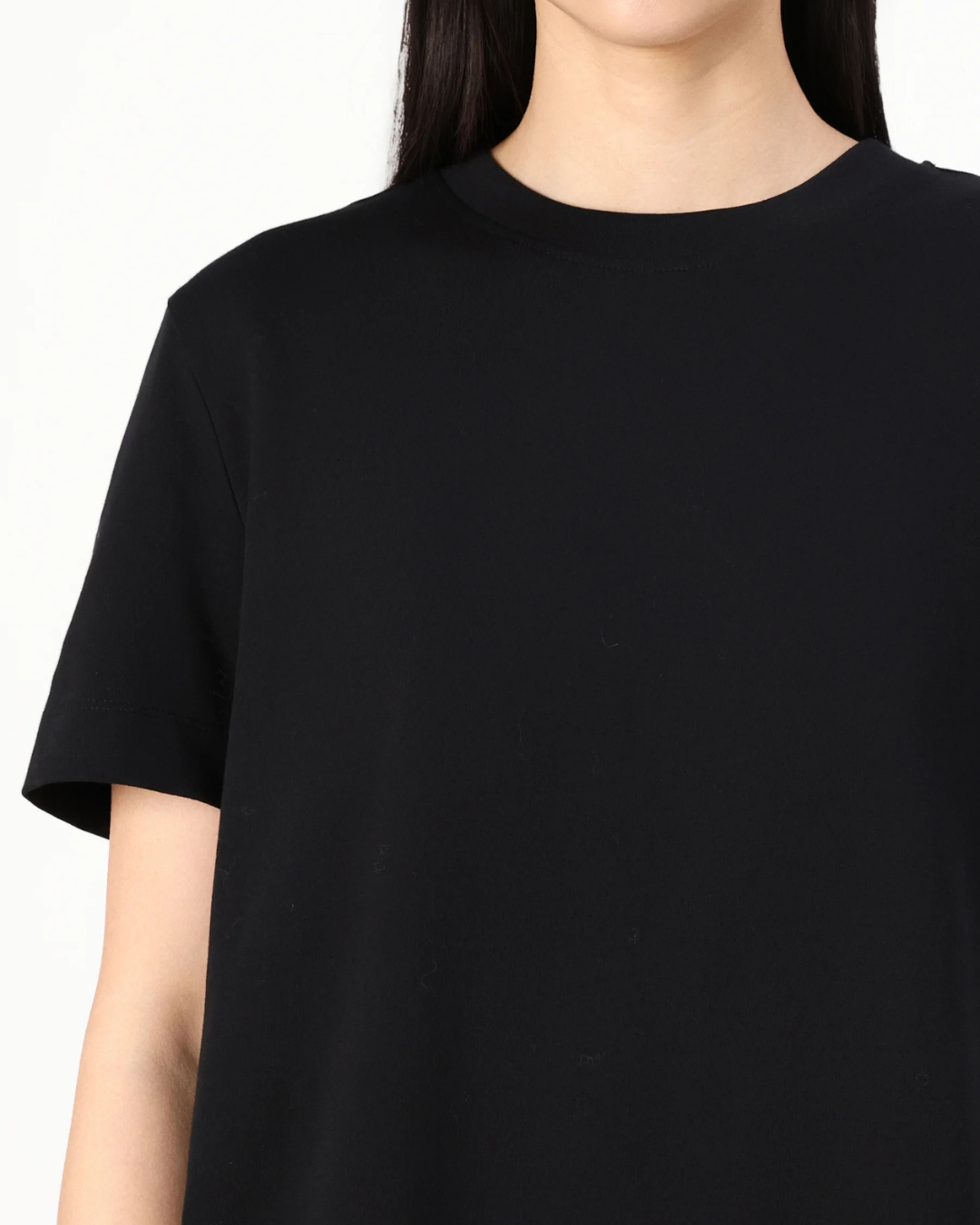Selected Femme - Slfessential SS Boxy Tee - Black