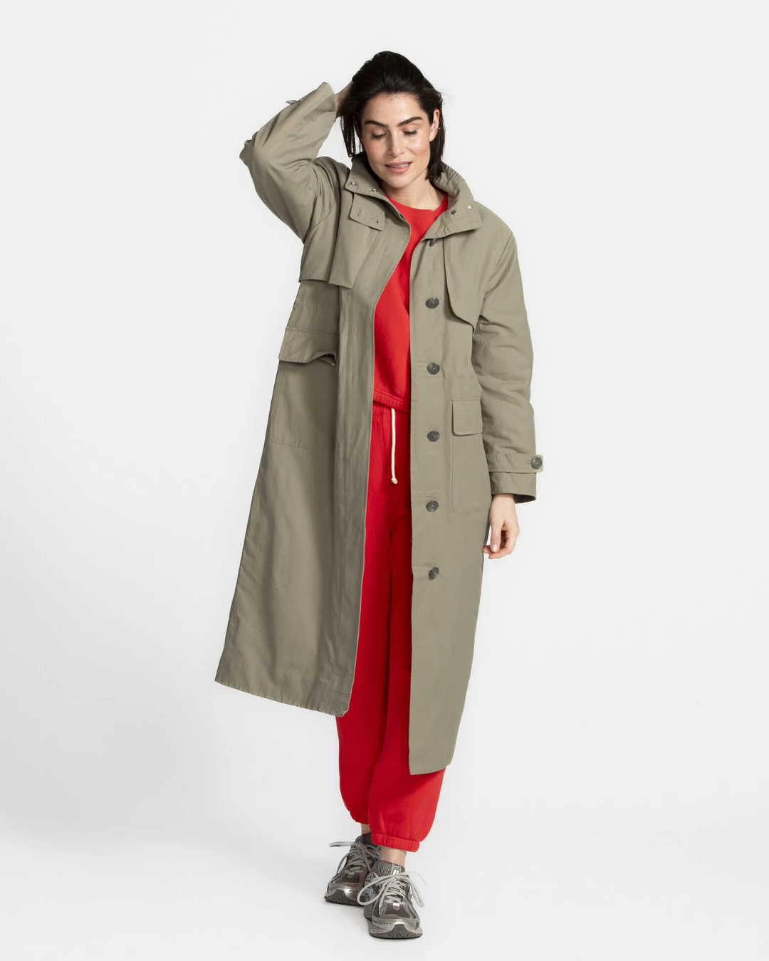 Selected Femme - Slfkoma Long Coat - Green