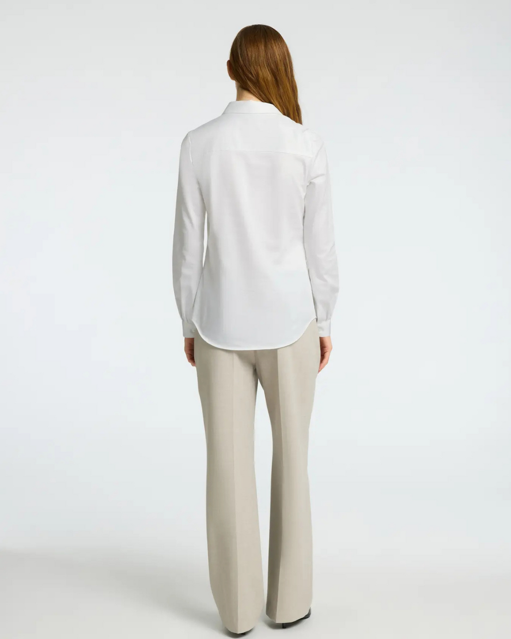 Selected Femme - Slfromie LS Fitted Shirt - White