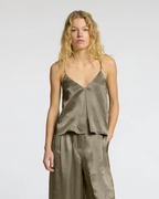 Selected Femme - Slfselene Strap Top - Green