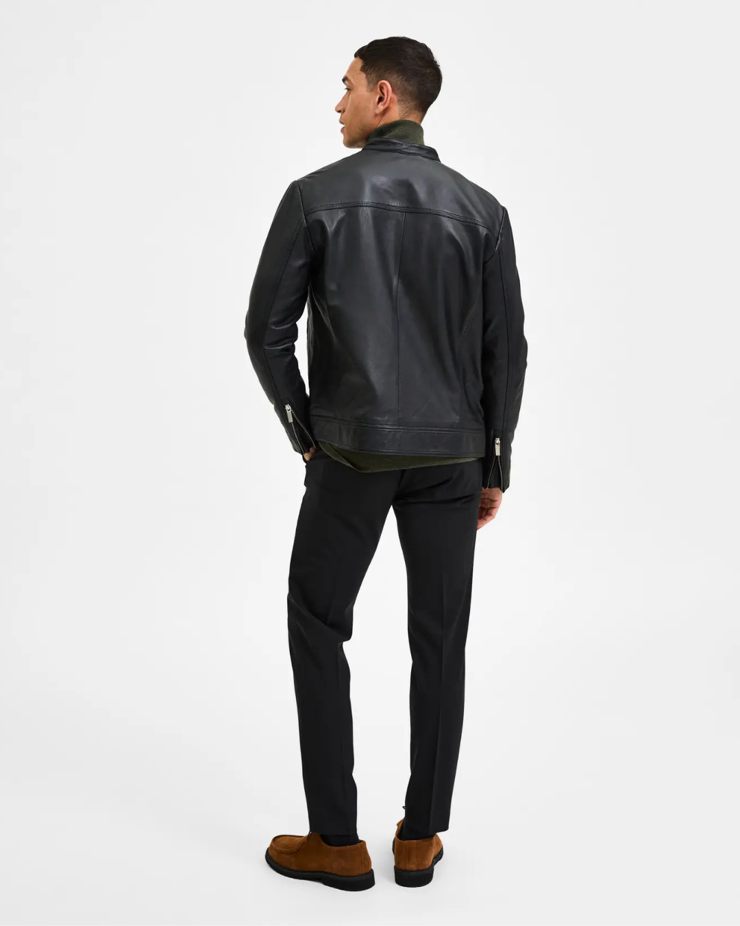 Selected Homme - Slharchive Classic Leather JKT - Black