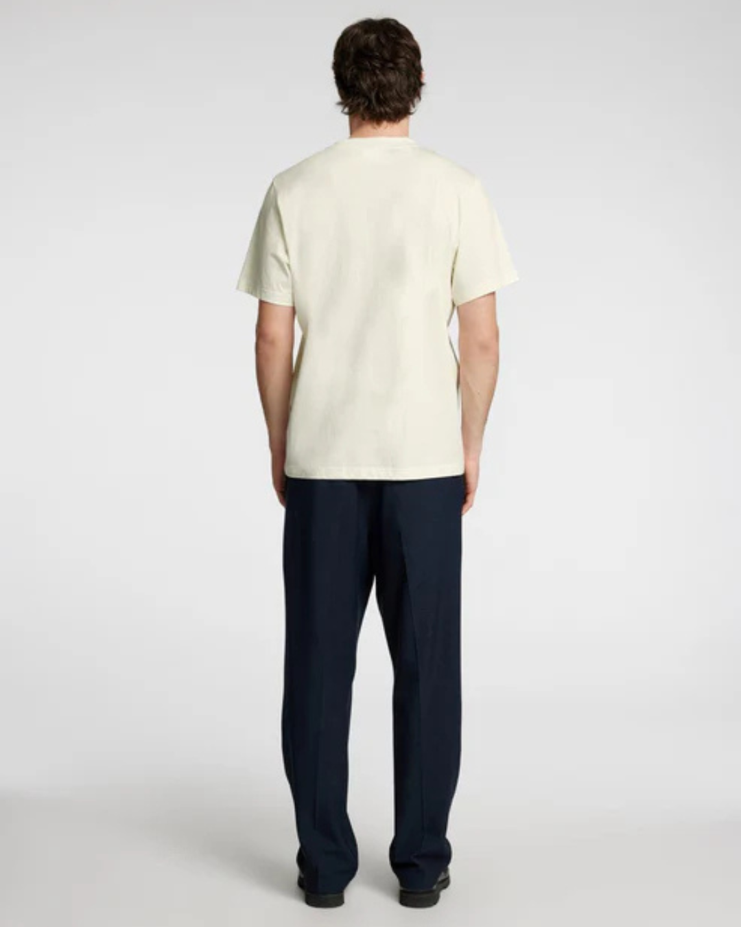 Selected Homme - Slhaubrey Emb SS O-Neck Tee - White