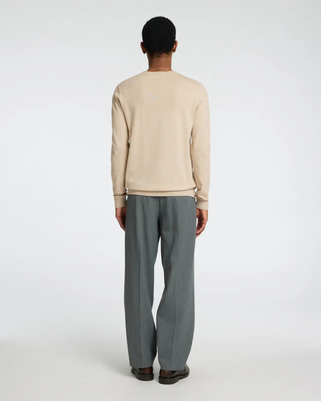 Selected Homme - Slhberg Crew Neck - Beige
