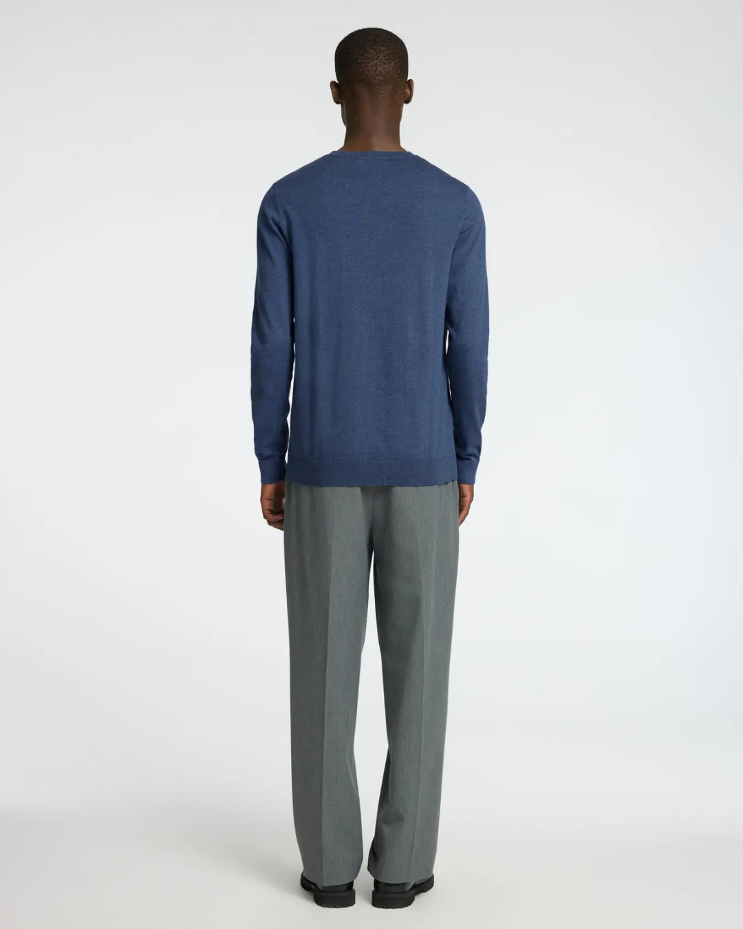 Selected Homme - Slhberg Crew Neck - Blue