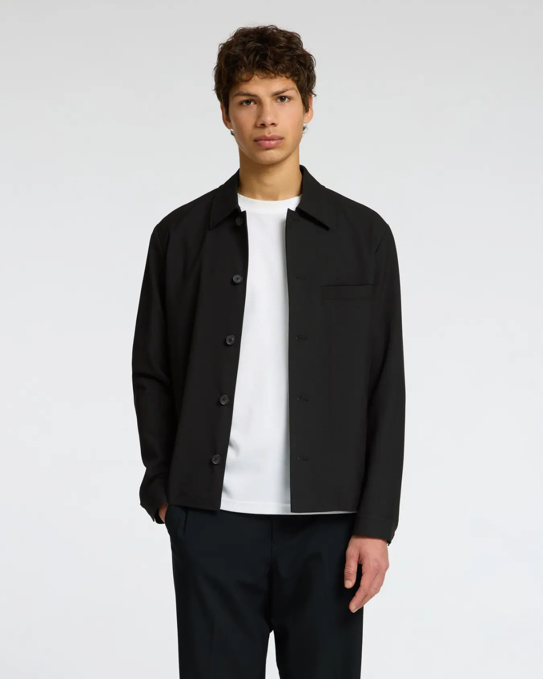 Selected Homme - Slhreg-Robert Overshirt - Black