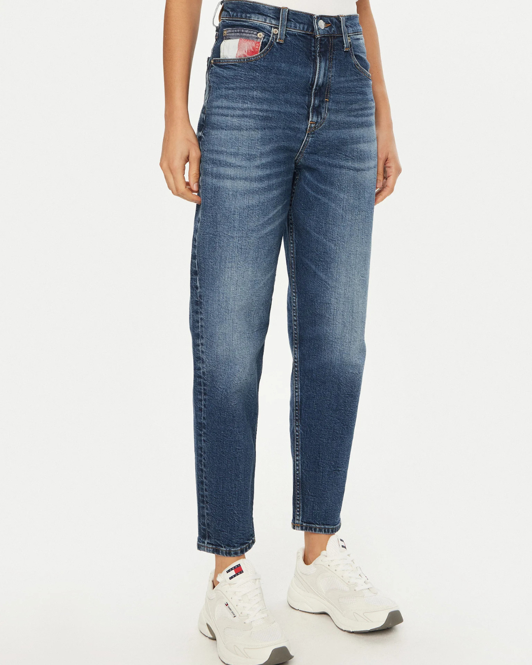Tommy Jeans - Mom Jean UH Tpr Rwb AI5157 - Blue