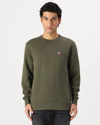 Tommy Jeans - Tjm Reg Badge Crew Ext - Green