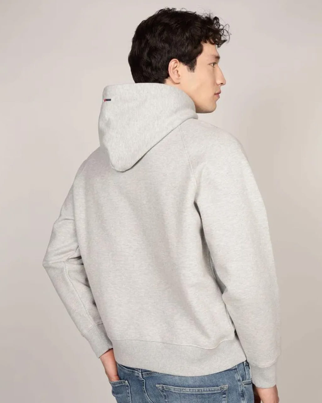 Tommy Jeans - Tjm Terry Hoodie Gray Melange - Grey
