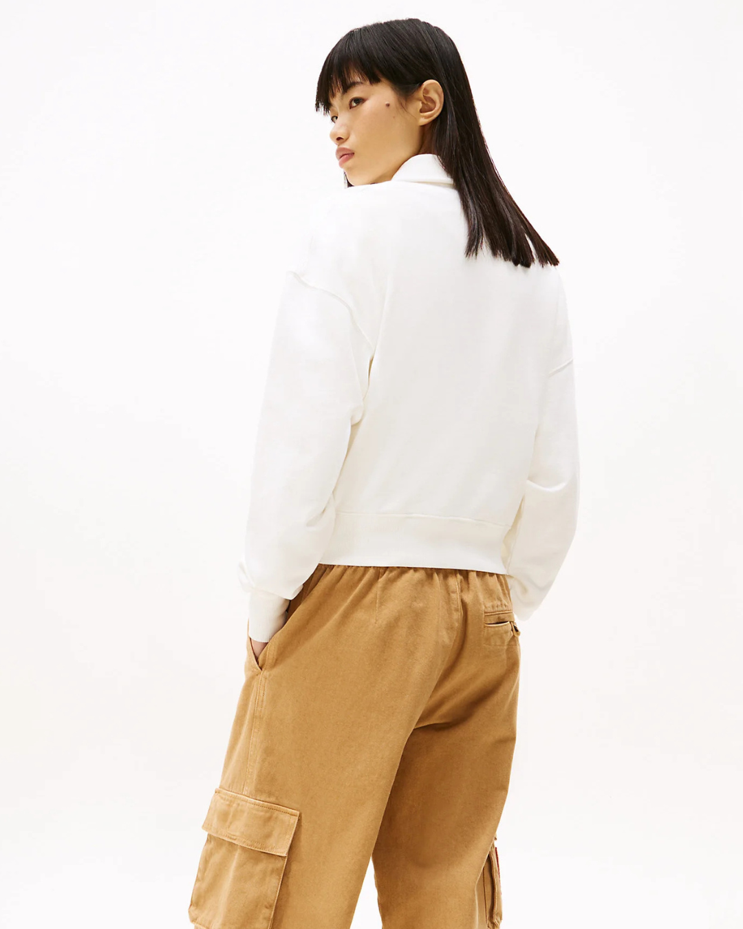Tommy Jeans - Tjw H Graphic Hwk Polo - Bianco