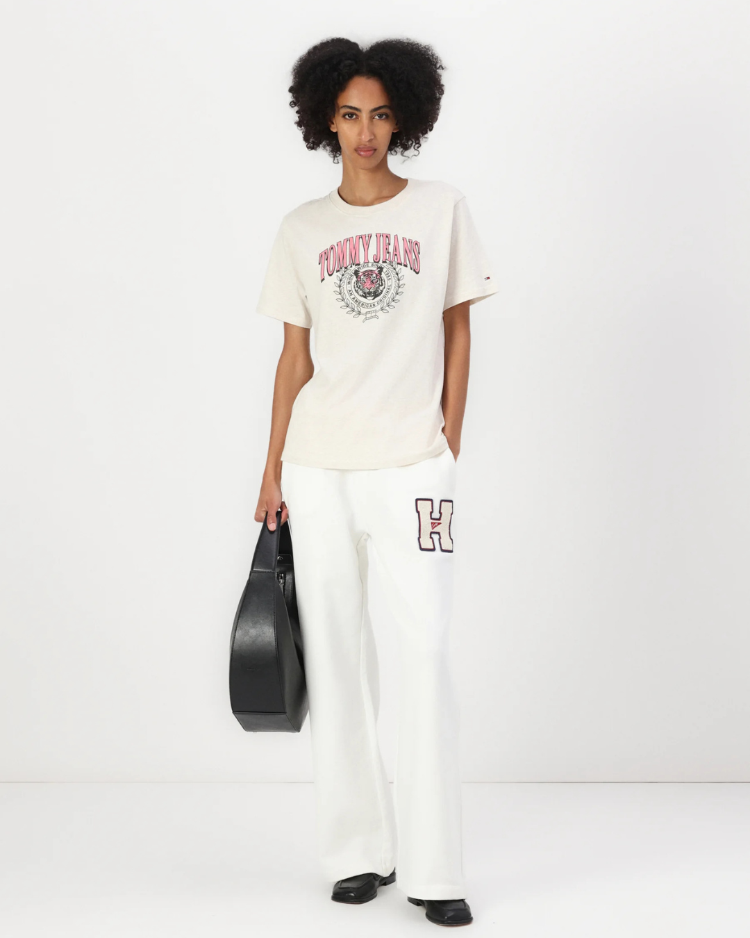 Tommy Jeans - Tjw H Graphic Sweat Pant - Bianco