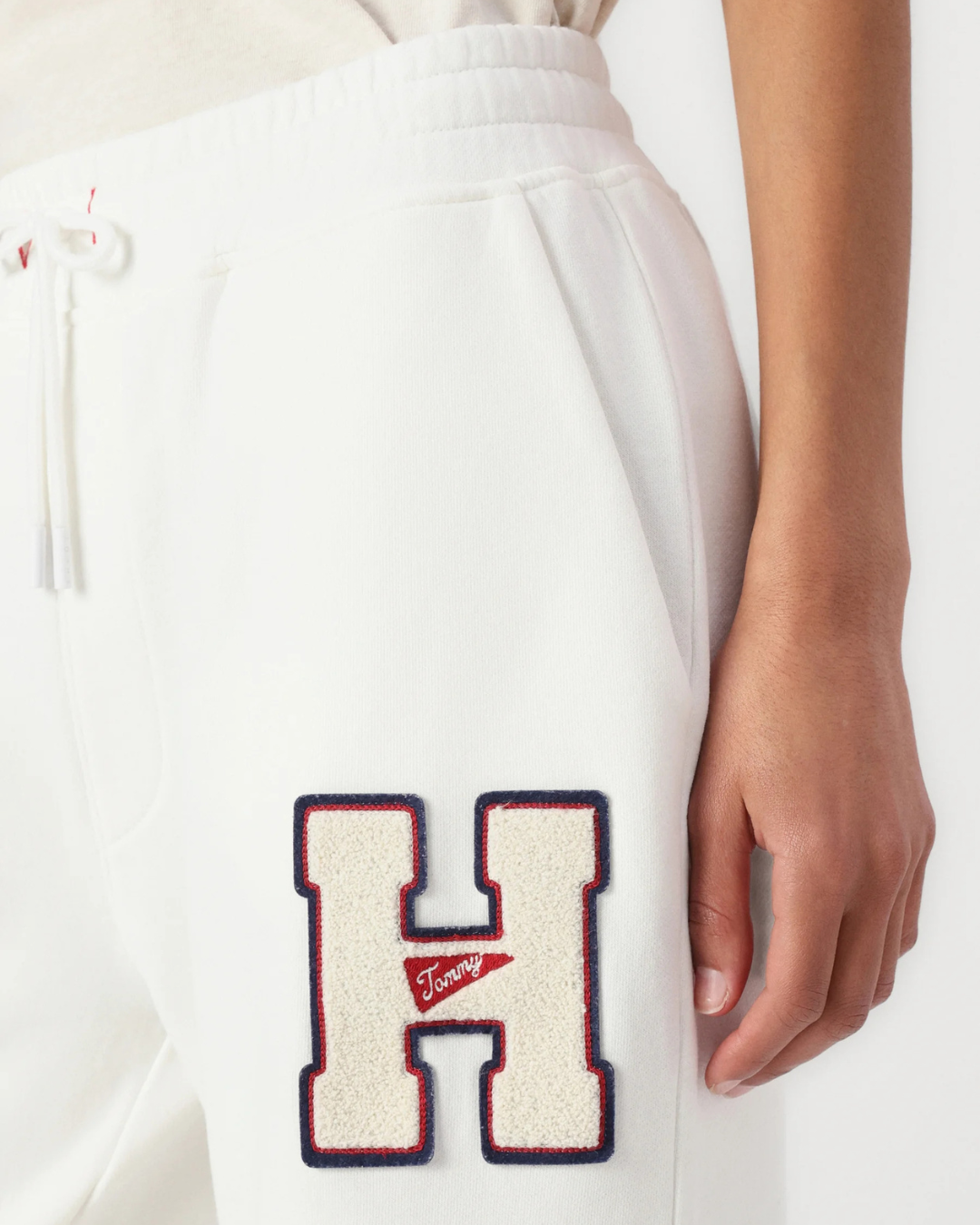 Tommy Jeans - Tjw H Graphic Sweat Pant - Bianco