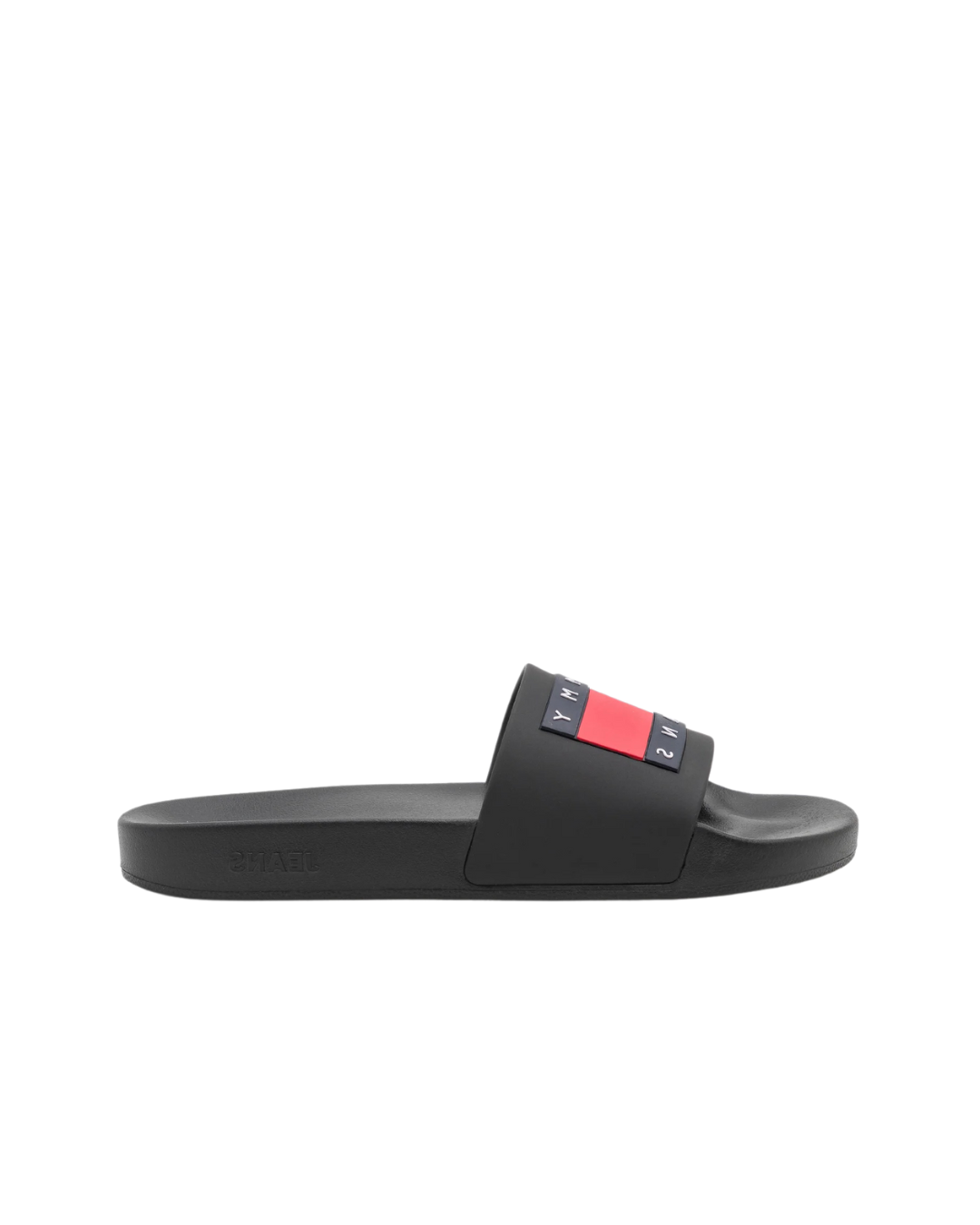 Tommy Jeans - Tommy Jeans Flag Pool Slide - Black