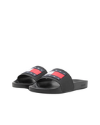 Tommy Jeans - Tommy Jeans Flag Pool Slide - Black