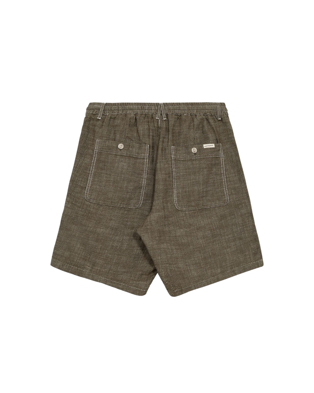 Anerkjendt - Akjan Twill Contrast Shorts - Verde