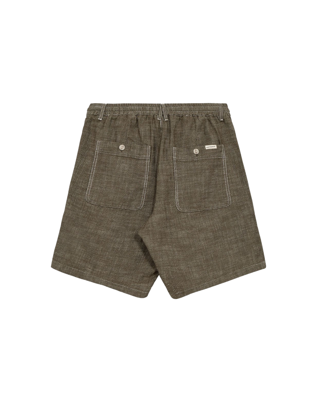 Anerkjendt - Akjan Twill Contrast Shorts - Green