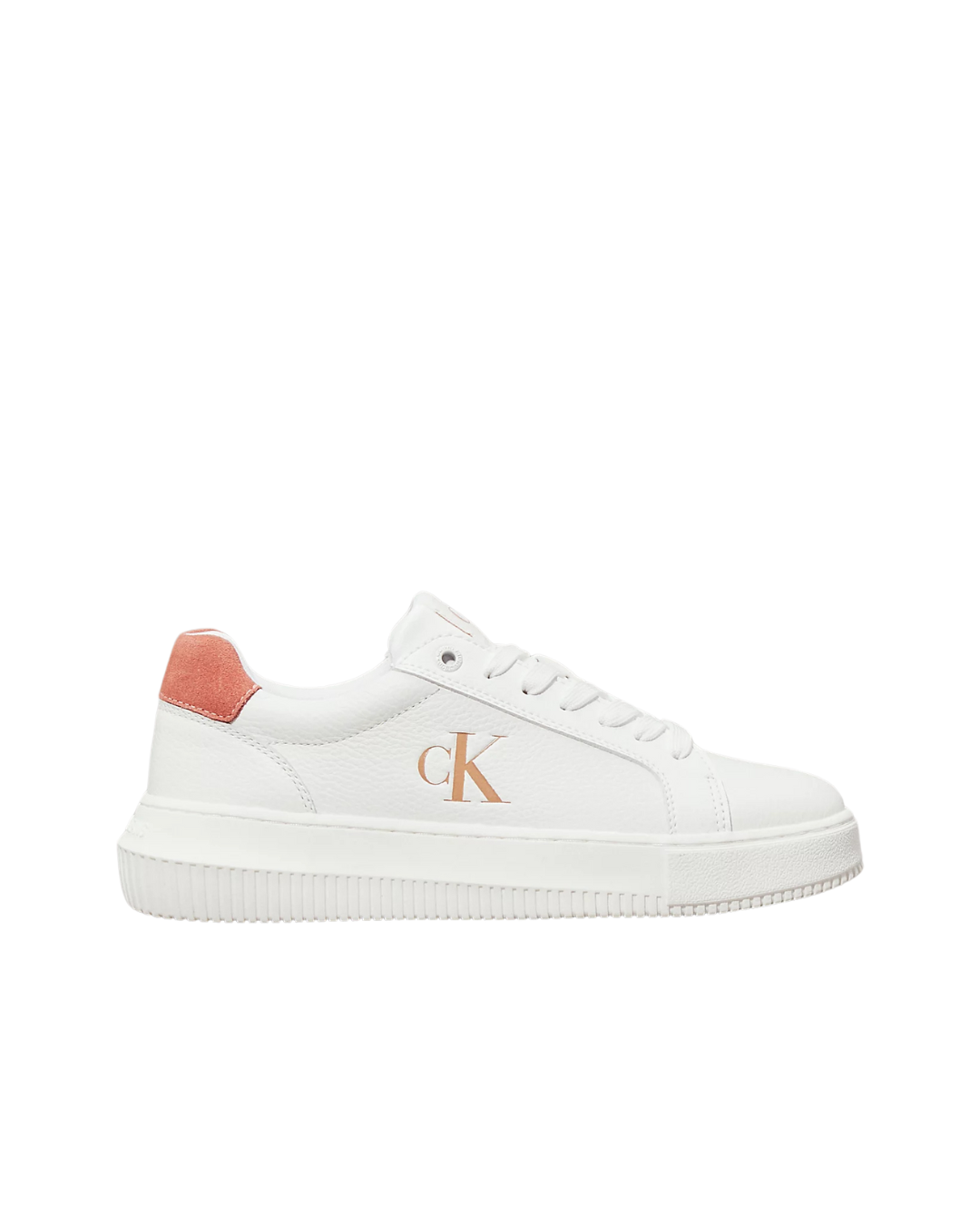 Calvin Klein Jeans - Chunky Cupsole Low Laceup Lth ML - White