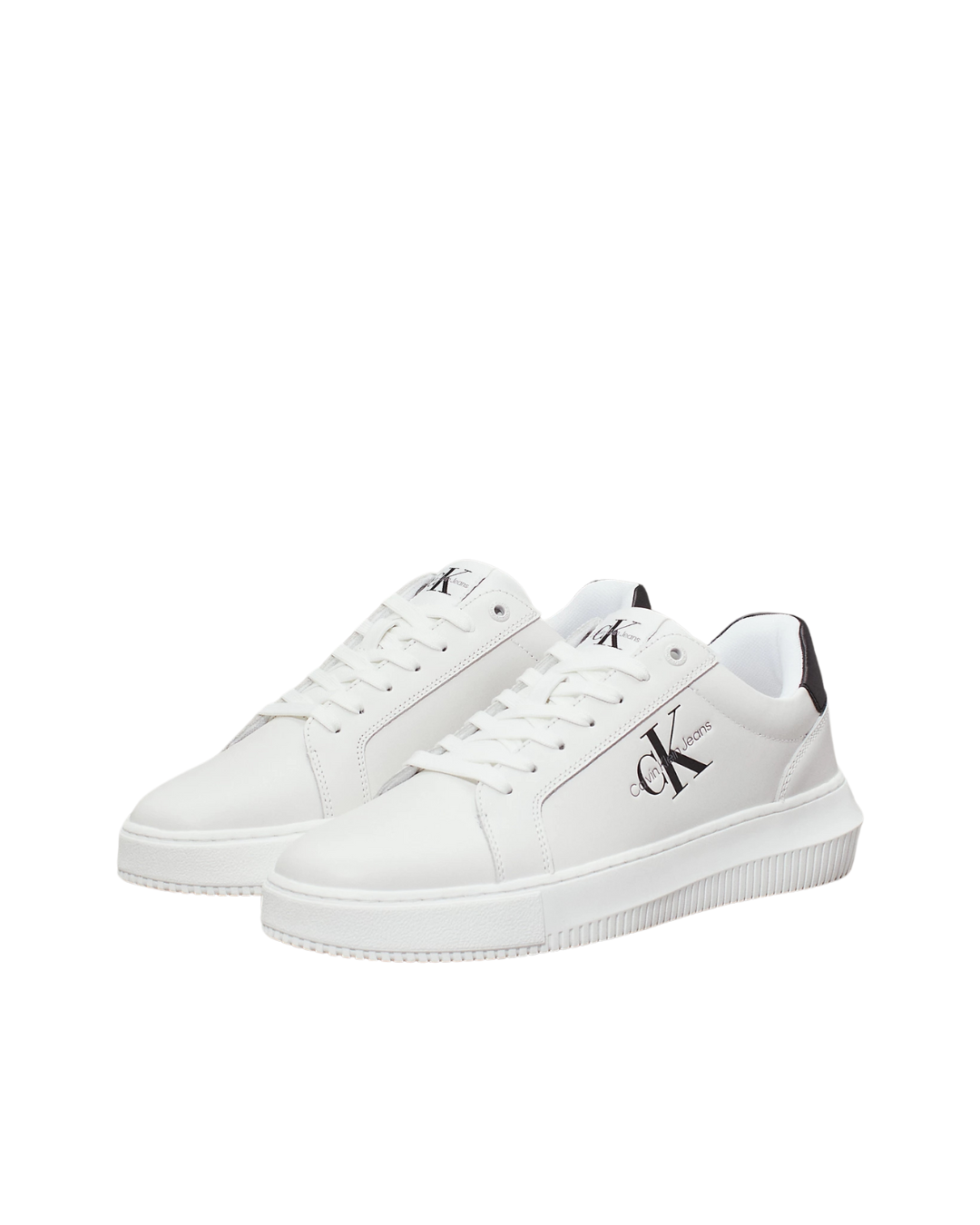 Calvin Klein Jeans - Chunky Cupsole Mono Lth - White