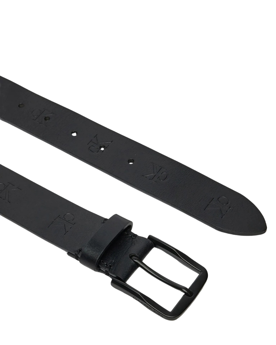 Calvin Klein Jeans - Classic Flat Lthr Belt 35MM - Black