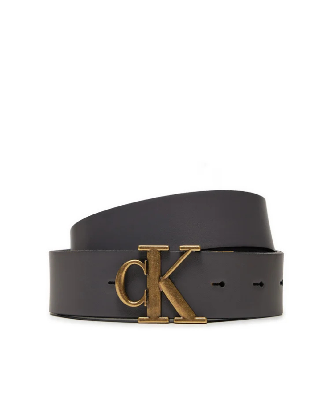 Calvin Klein Jeans - Mono PL Rev Lthr Belt 30MM - Nero e Grigio