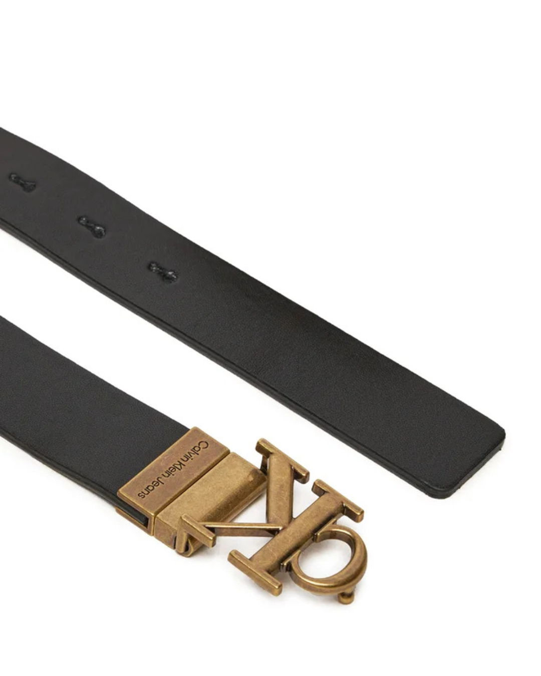 Calvin Klein Jeans - Mono PL Rev Lthr Belt 30MM - Black and Grey 