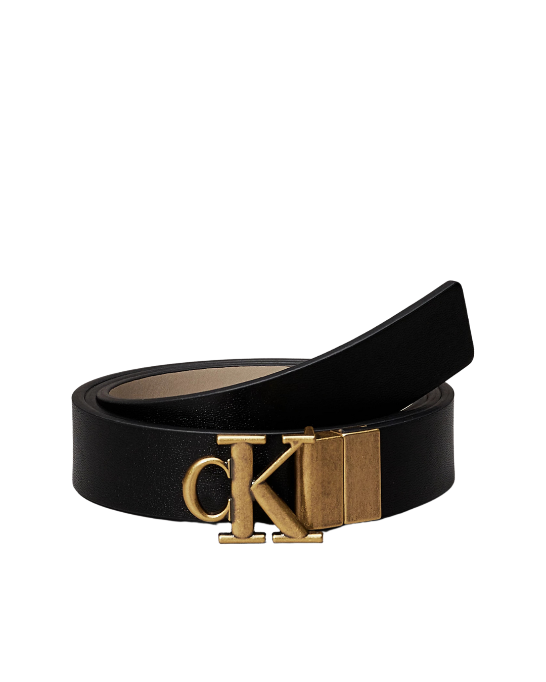 Calvin Klein Jeans - Monogram Placque Buckle - Nero