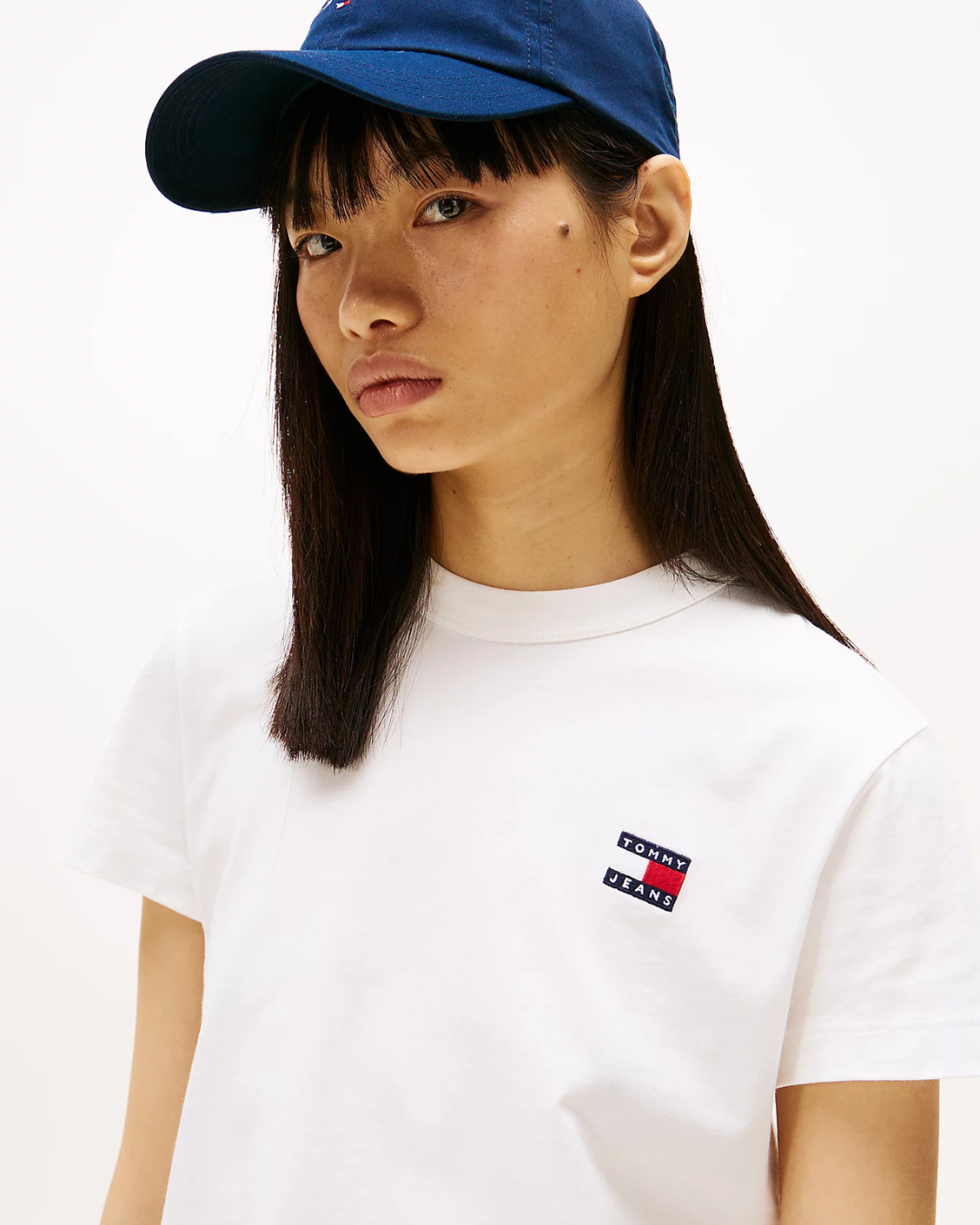 Tommy Jeans - Tjw Reg Badge Tee - Bianco