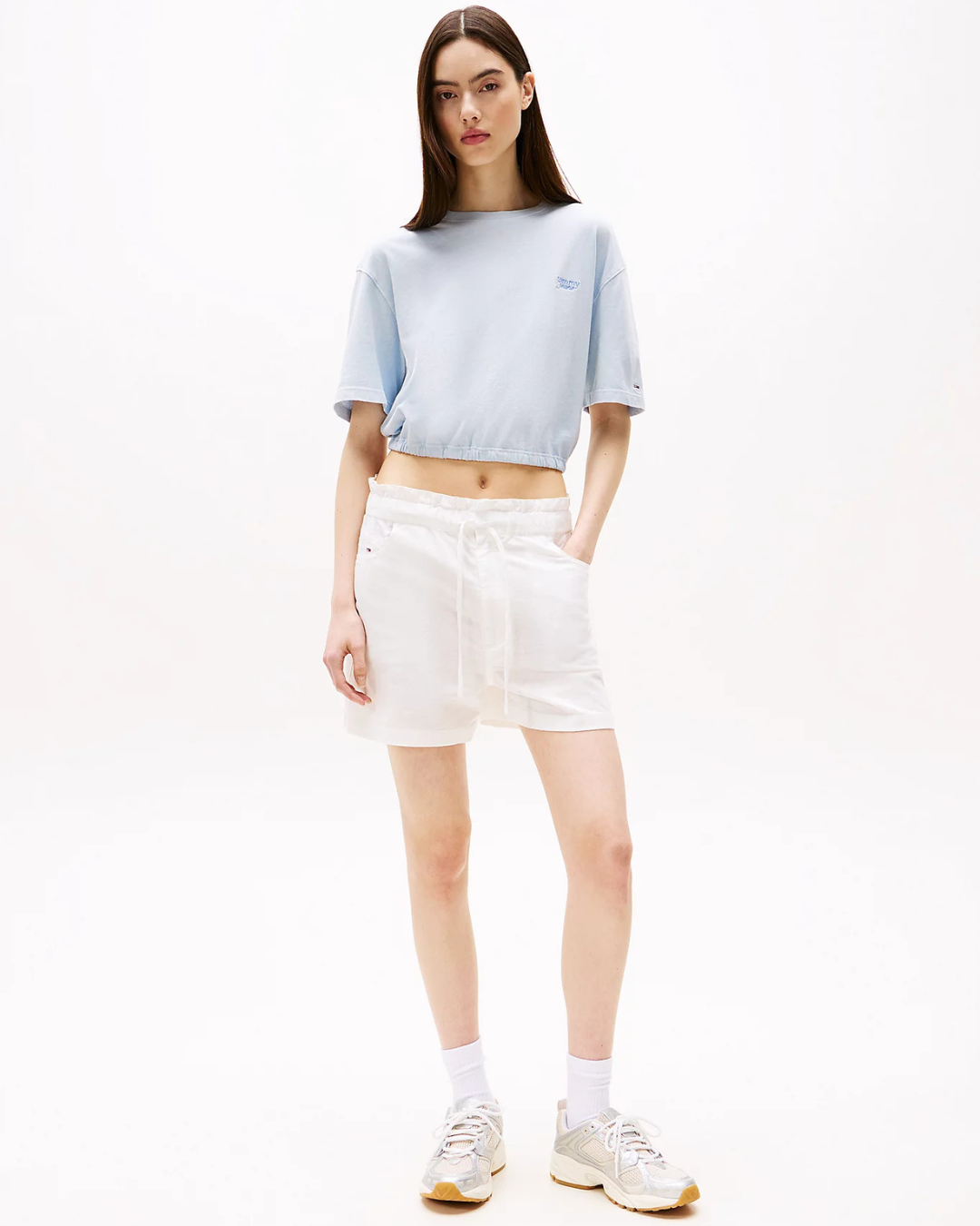 Tommy Jeans - Tjw Cotton Linen Short - Beige