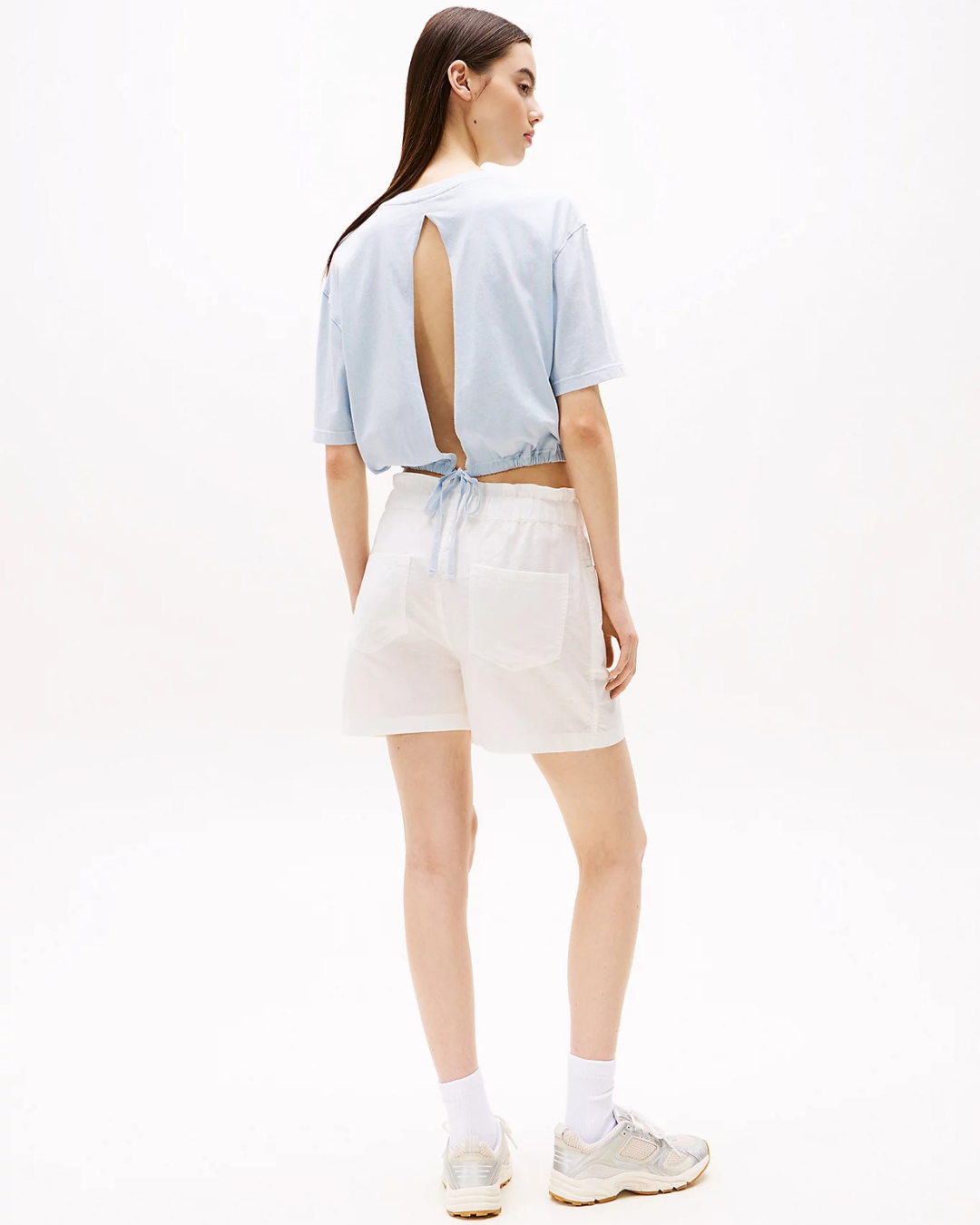 Tommy Jeans - Tjw Cotton Linen Short - Beige