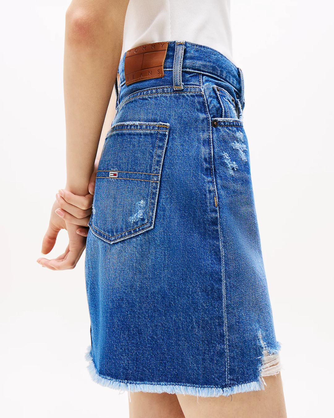 Tommy Jeans - Mom Skirt Bi8057 - Blue