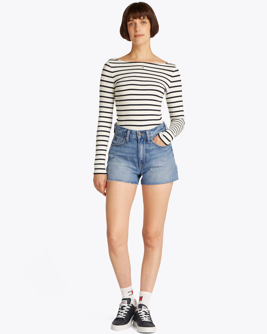 Tommy Jeans - Hot Pant Bi8036 - Blu
