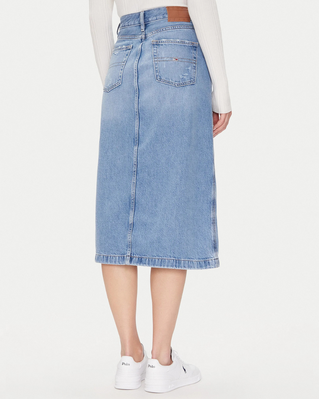 Tommy Jeans - Claire Midi Skirt Bi8036 - Blue