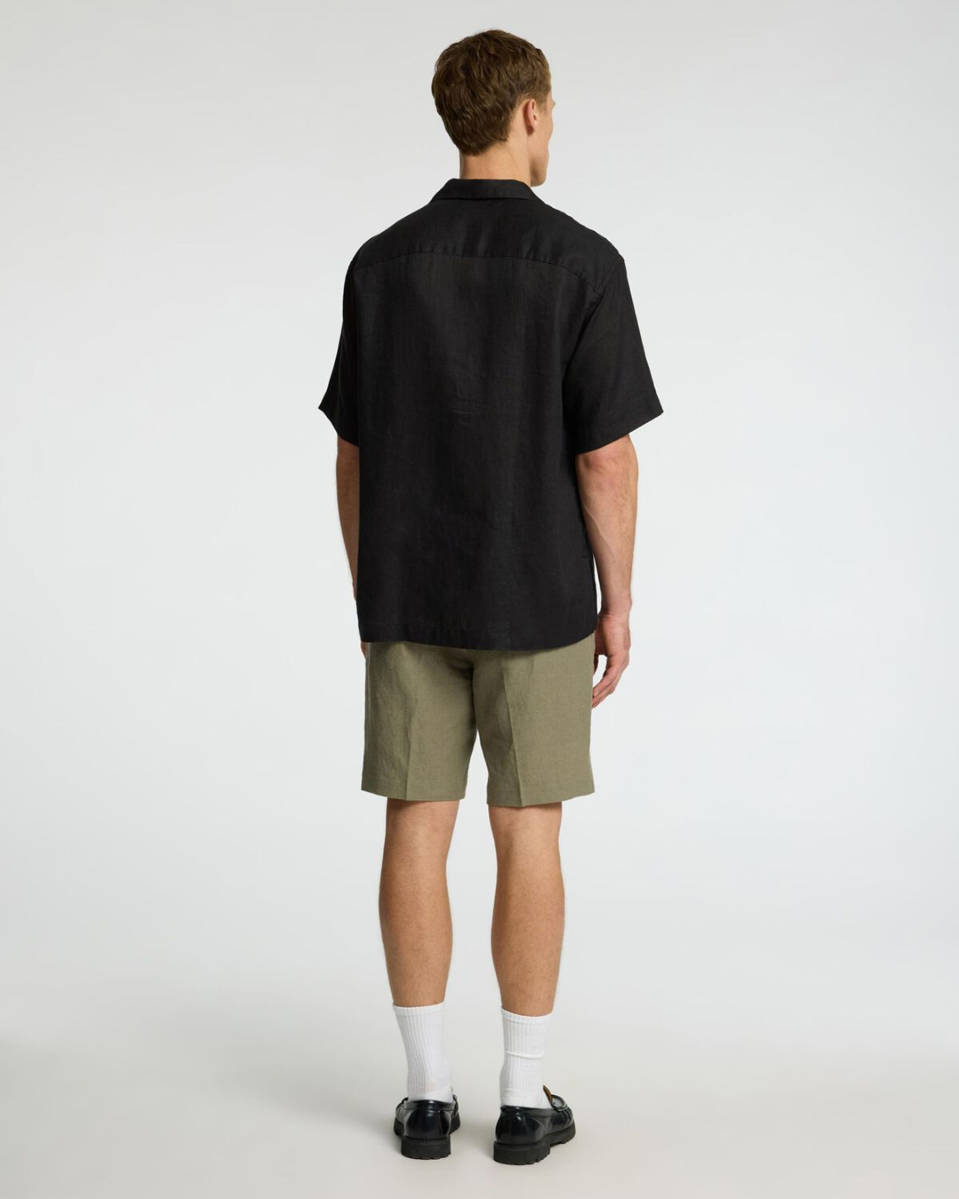 Selected Homme - Slhregkylian SS Shirt Resort - Nero