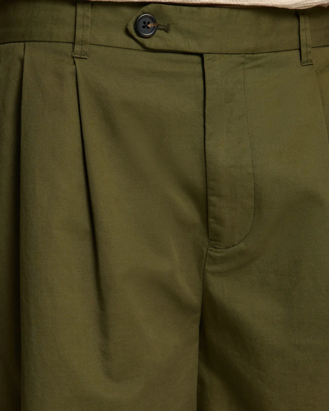 Selected Homme - Slhloose-Adam Pleat Shorts - Green