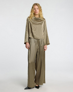 Selected Femme - Slfselene HW Wide Pant - Green