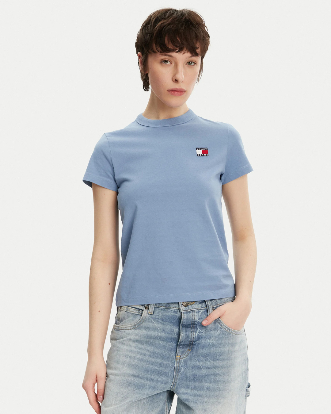 Tommy Jeans - Tjw Reg Badge Tee - Blu