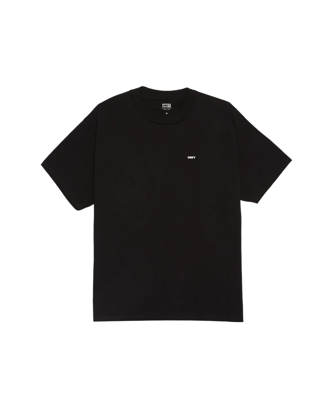 Obey - Obey Warning Sign Tee - Nero