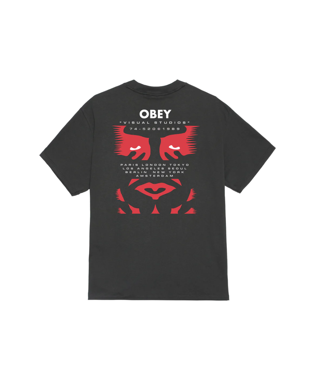Obey - Obey Visual Studies Tee - Nero