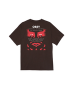 Obey - Obey Visual Studies Tee - Brown