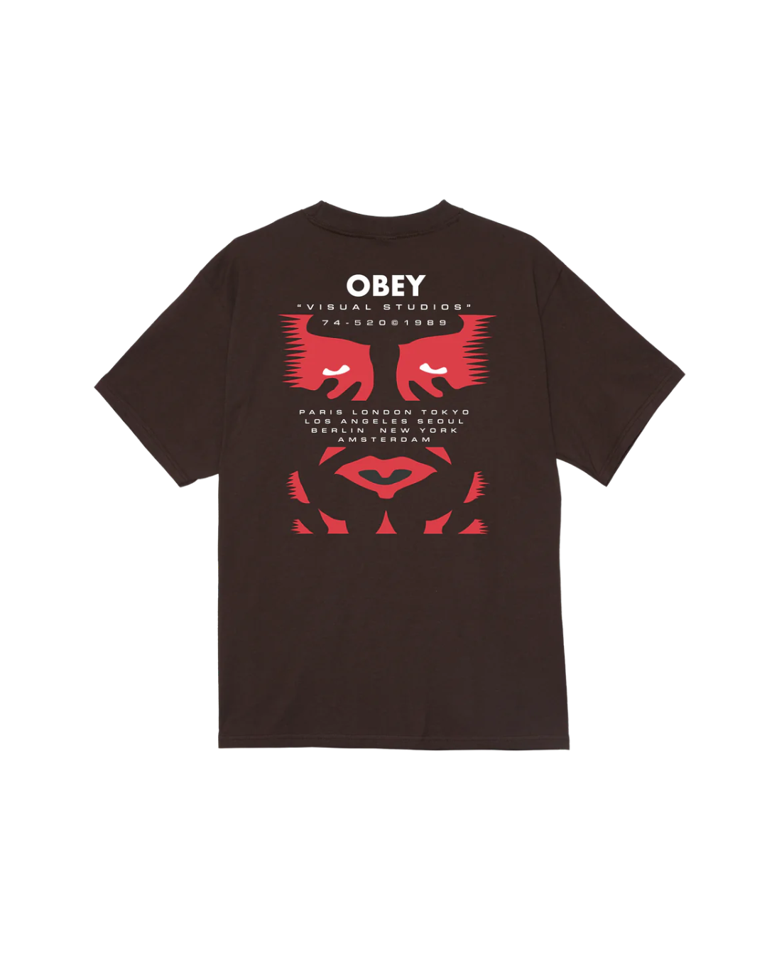 Obey - Obey Visual Studies Tee - Marrone