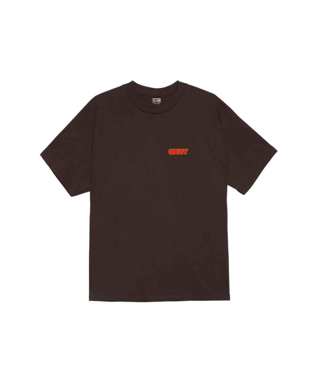 Obey - Obey Star Tee - Marrone