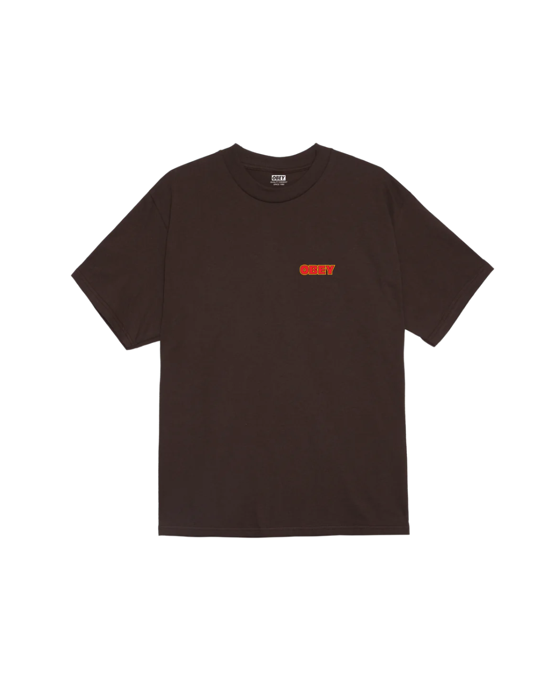 Obey - Obey Star Tee - Marrone